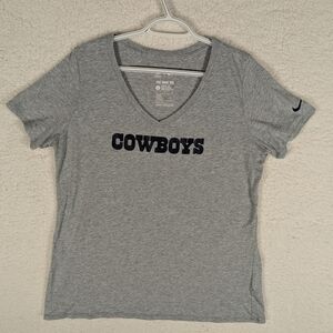 Nike Gray Cowboys Short Sleeve Tee